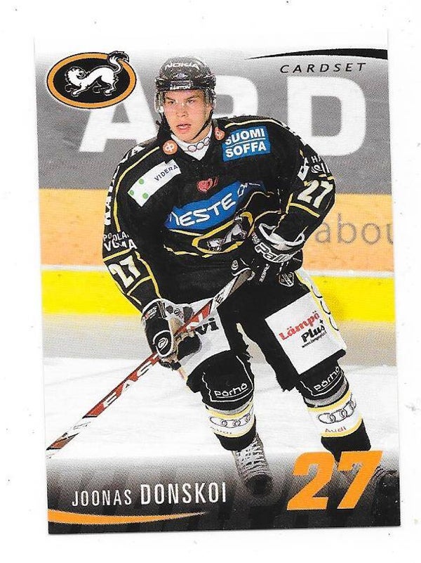 2009-10 Finnish Cardset #310 Joonas Donskoi  Kärpät , Colorado Avalanche