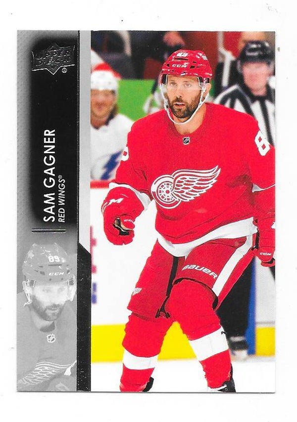 2021-22 Upper Deck NHL Ice Hockey Card #315 Sam Gagner , Detroit Red Wings