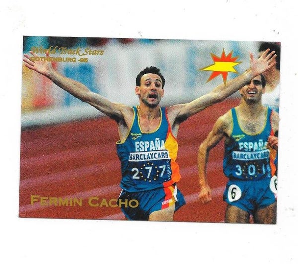 1995 Gothenburg World Track Stars #62 Fermin Cacho , Spain