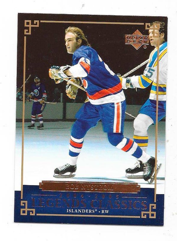 2004-05 Upper Deck Legends Classics #6 Bob Nyström  , New York Islanders