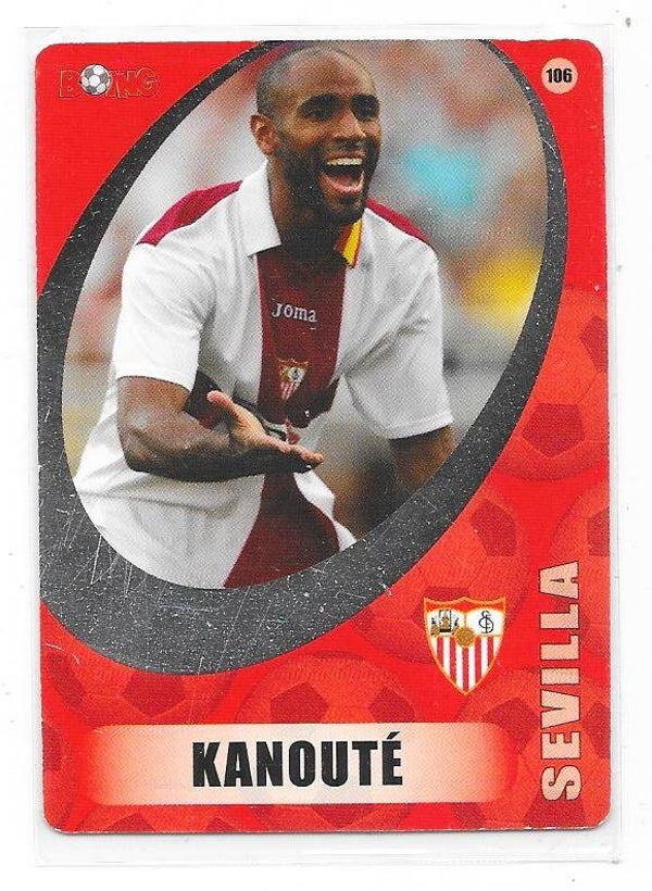 2008-09 Finnish Boing #106 Frederick Kanoute  Sevilla , Mali