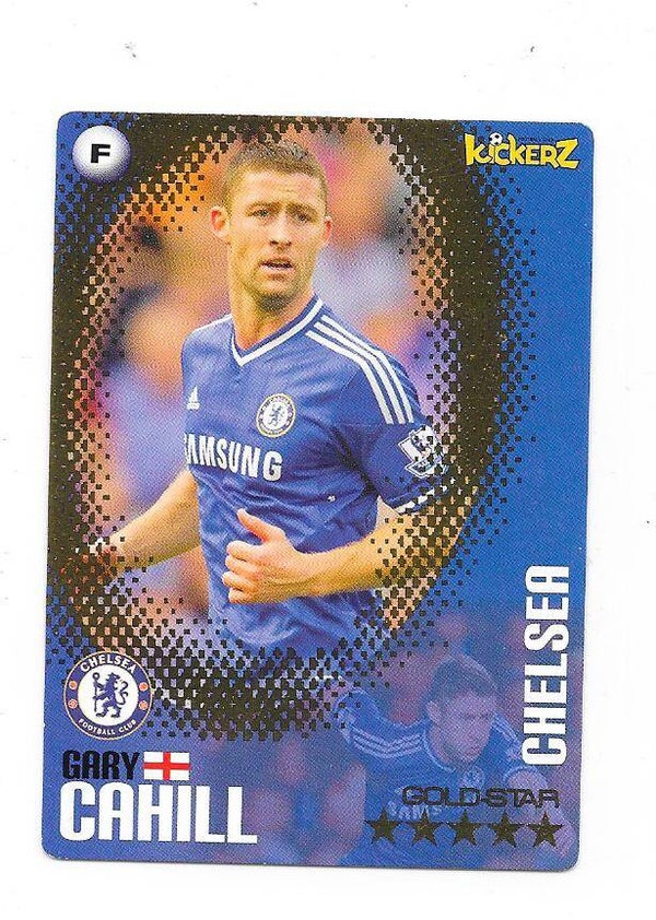 2013-14 Swedish Kickerz Goldstar # Gary Cahill  Chelsea , England