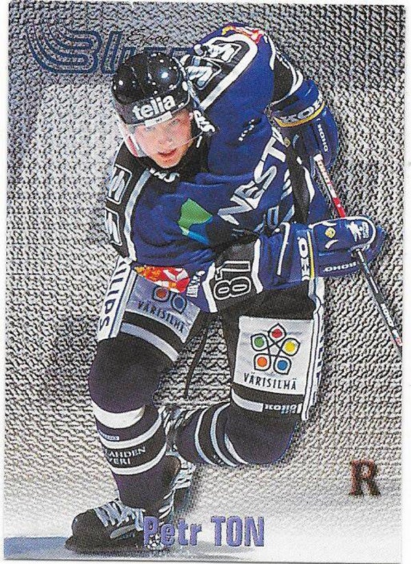 1998-99 Finnish Cardset #21 Petr Ton  Espoo Blues , Kladno