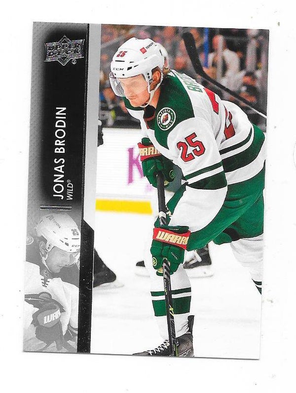 2021-22 Upper Deck NHL Ice Hockey Card #338 Jonas Brodin , Minnesota Wild