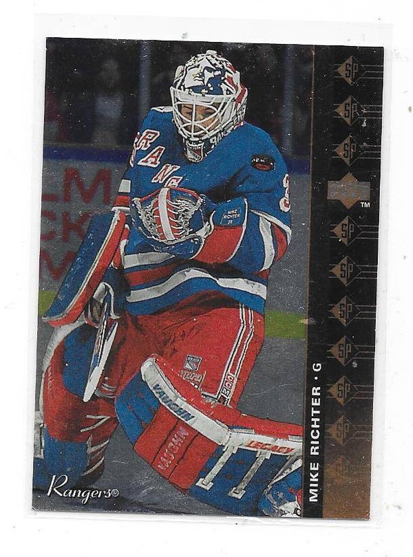 1994-95 Upper Deck SP Inserts NHL Ice Hockey Card #62 Mike Richter , New York Rangers