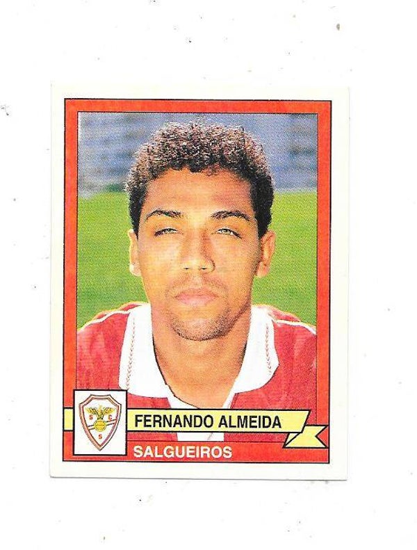 1994-95 Panini Portugese Futebol Sticker #290 FERNANDO ALMEIDA , Salgueiros