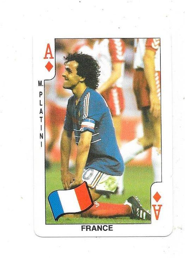 1986 Dandy Football World Cup 86 #D14 Michel Platini , France