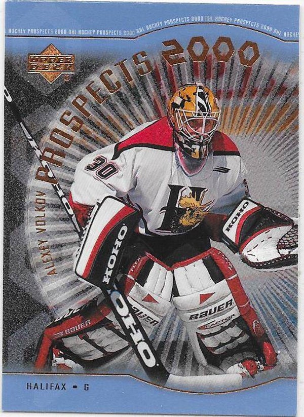 1999-00 Upper Deck CHL #328 Alexei Volkov , Halifax Mooseheads RC