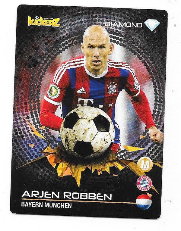 2015-16 Swedish Kickerz Diamond # Arjen Robben , FC Bayern München