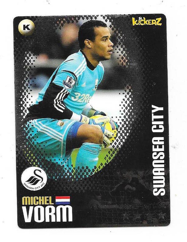 2012-13 Swedish Kickerz Silverstar # Michel Vorm Swansea City , Netherlands
