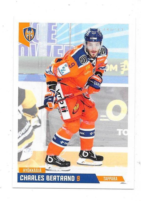 2019-20 Finnish Cardset #146 Charles Bertrand  Tappara , HC Rouen