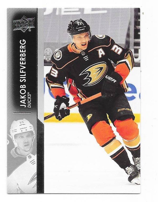 2021-22 Upper Deck NHL Ice Hockey Card #5 Jakob Silfverberg , Anaheim Ducks
