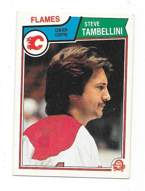 1983-84 OPC #93 Steve Tambellini , Calgary Flames