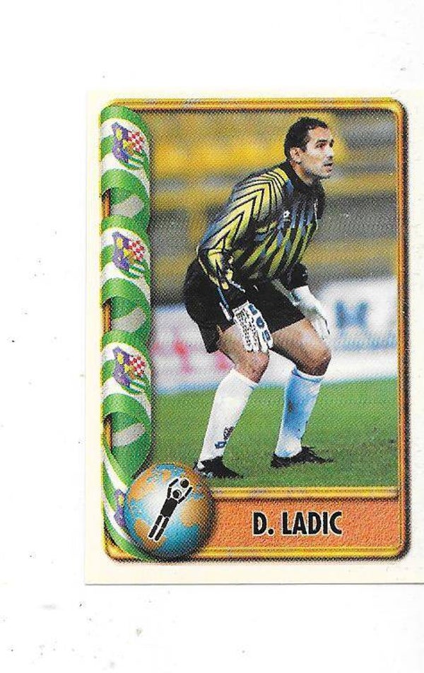 1998 Navarrete France 98 World Cup Football Sticker #189 Dražen Ladić , Croatia