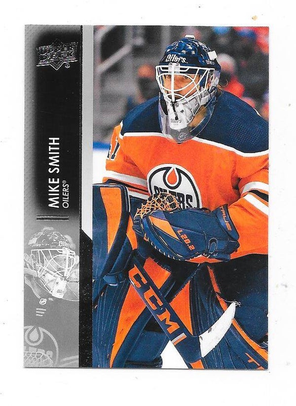 2021-22 Upper Deck NHL Ice Hockey Card #324 Mike Smith , Edmonton Oilers