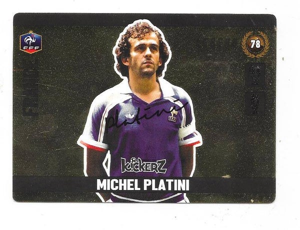 2017 Swedish Kickerz LEGENDS # Michel Platini , France & Juventus