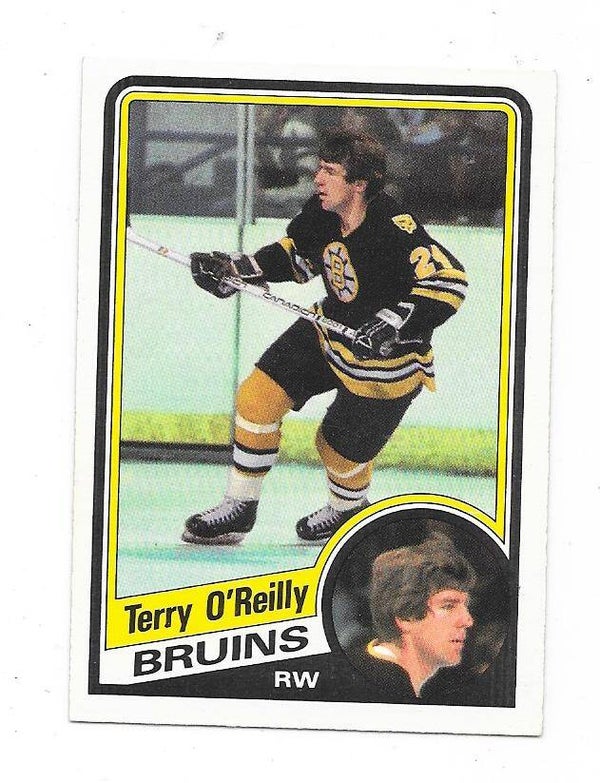 1984-85 OPC NHL Ice Hockey Card #13 Terry O`Reilly  , Boston Bruins