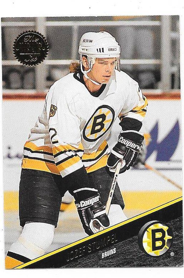 1993-94 LEAF #404 Josef Stumpel, Boston Bruins