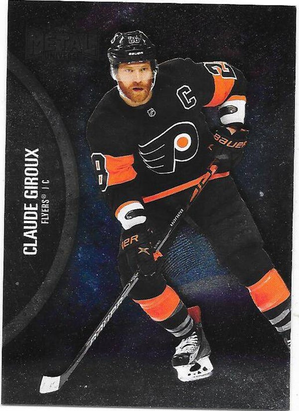 2021-22 SkyBox Metal Universe #94 Claude Giroux , Philadelphia Flyers