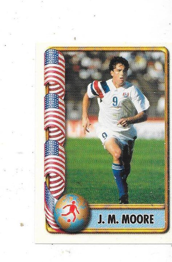 1998 Navarrete France 98 World Cup Football Sticker #230 Joe-Max Moore  , USA