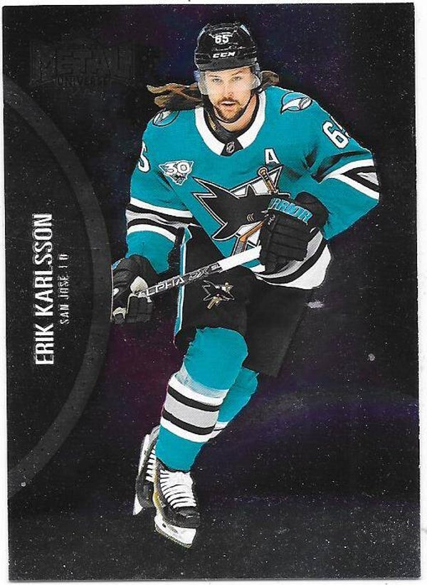 2021-22 Metal Universe #58 Erik Karlsson , San Jose Sharks
