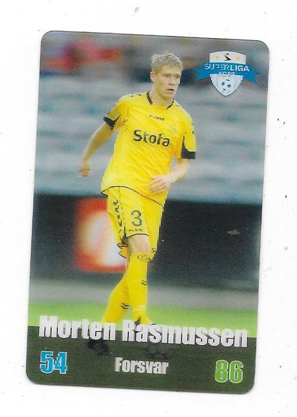 2012-13 Danish Superliga Kort Kulma Football Card  # Morten Rasmussen , AC Horsens