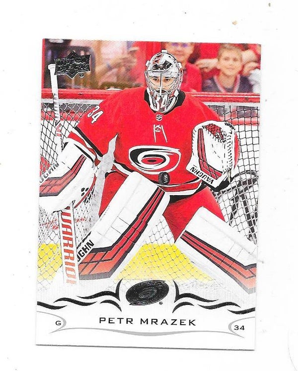 2018-19 Upper Deck NHL Ice Hockey Card #283 Petr Mrazek , Carolina Hurricanes