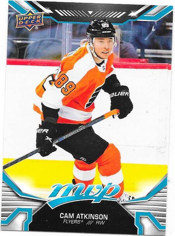 2022-23 Upper Deck MVP NHL Ice Hockey Cards #160 Cam Atkinson , Philadelphia Flyers
