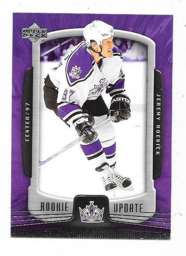 2005-06 UD Rookie Update #45 Jeremy Roenick, Los Angeles Kings