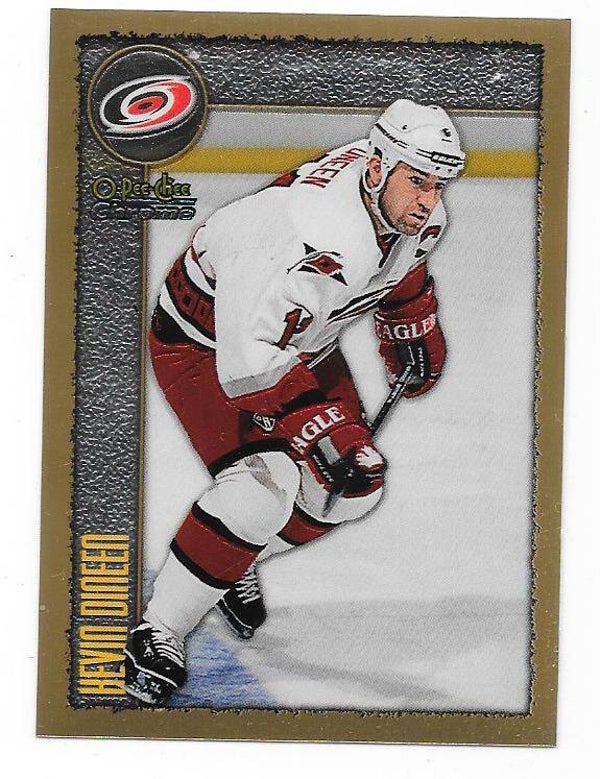 1998-99 OPC Chrome NHL Card #173 Kevin Dineen , Carolina Hurricanes