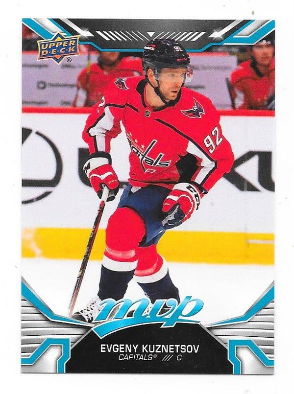 2022-23 Upper Deck MVP NHL Ice Hockey Cards #63 Evgeny Kuznetsov , Washington Capitals