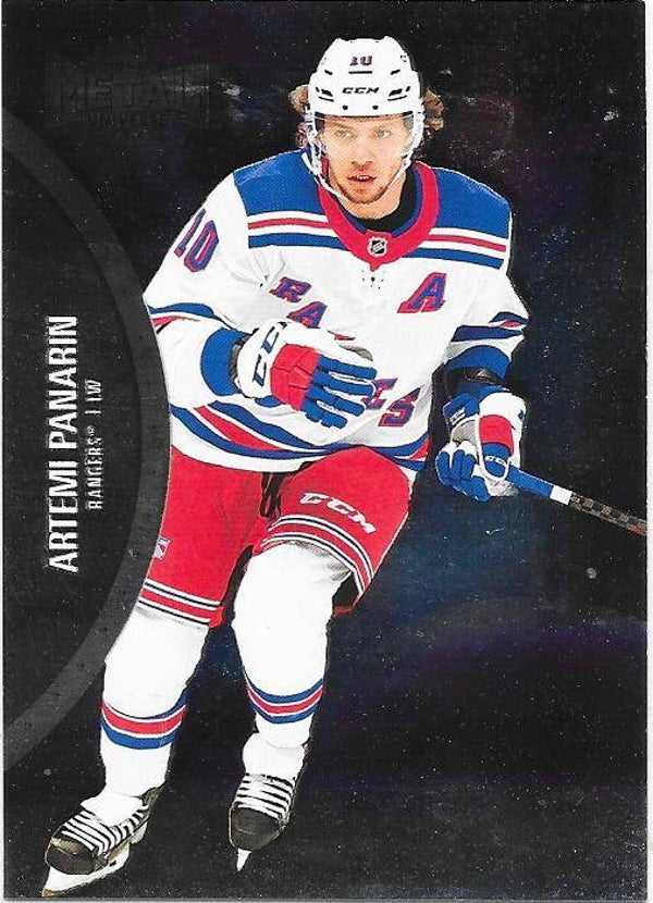 2021-22 SkyBox Metal Universe #65 Artemi Panarin , New York Rangers