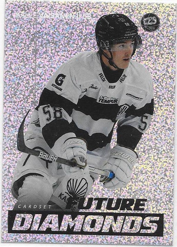 2023-24 Finnish Cardset Future Diamonds #14/15 Kalle Väisänen , TPS & Boston Bruins