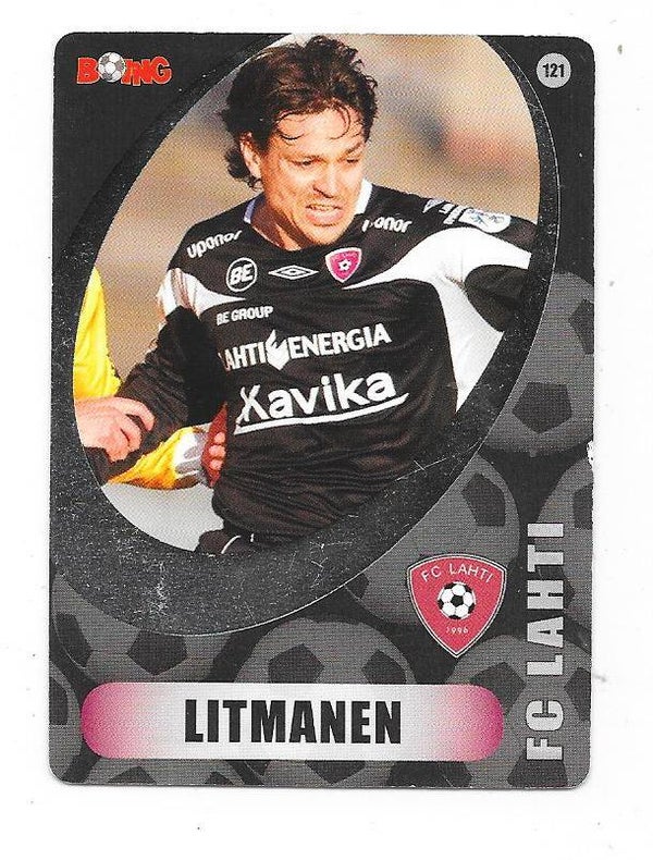 2009-10 Finnish Boing Football Card #121 Jari Litmanen , FC Lahti & Finland