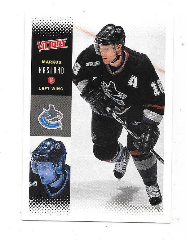 1999-00 Upper Deck Victory #229 Markus Näslund , Vancouver Canucks