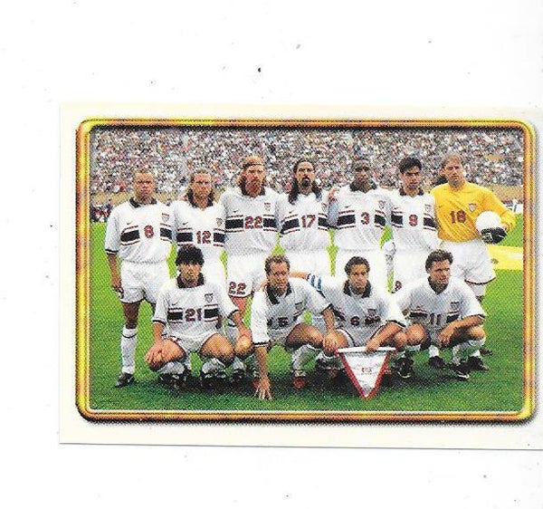 1998 Navarrete FIFA France 98 World Cup Sticker #219 TEAM USA
