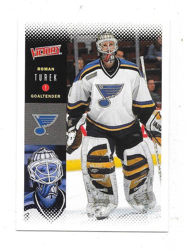 1999-00 Upper Deck Victory #205 Roman Turek , St Louis Blues
