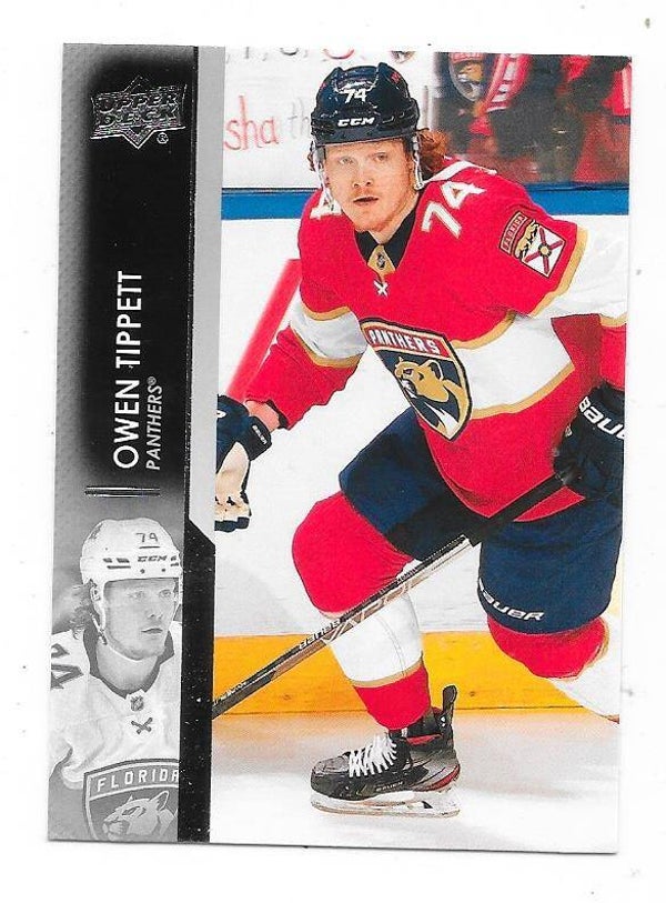 2021-22 Upper Deck NHL Ice Hockey Card #330 Owen Tippett , Florida Panthers