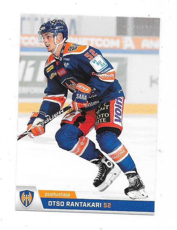 2018-19 Finnish Cardset #342 Otso Rantakari Tappara, Kölner Haie