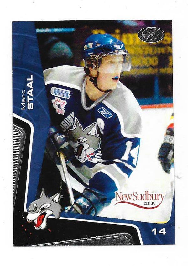 2005-06 Sudbury Wolves #1 Marc Staal   New York Rangers