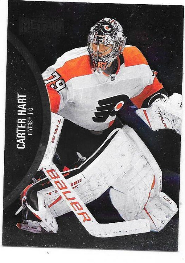 2021-22 SkyBox Metal Universe #47 Carter Hart , Philadelphia Flyers