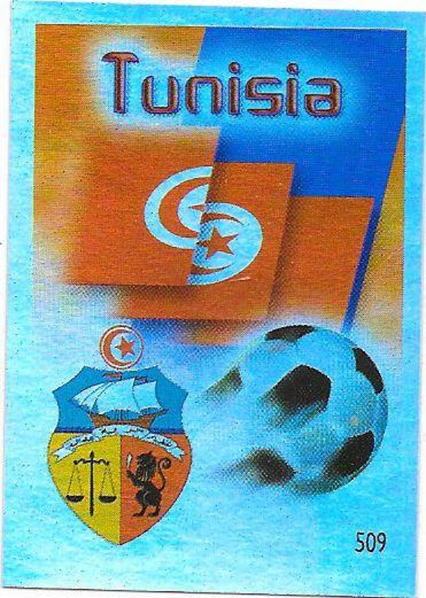 2006 Mundocrom FIFA World Cup Sticker #509 Flag/emblem  , Tunisia