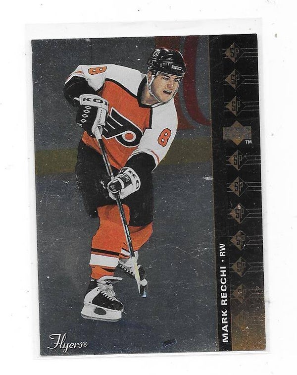 1994-95 Upper Deck SP Inserts NHL Ice Hockey Card #SP-58 Mark Recchi , Philadelphia Flyers