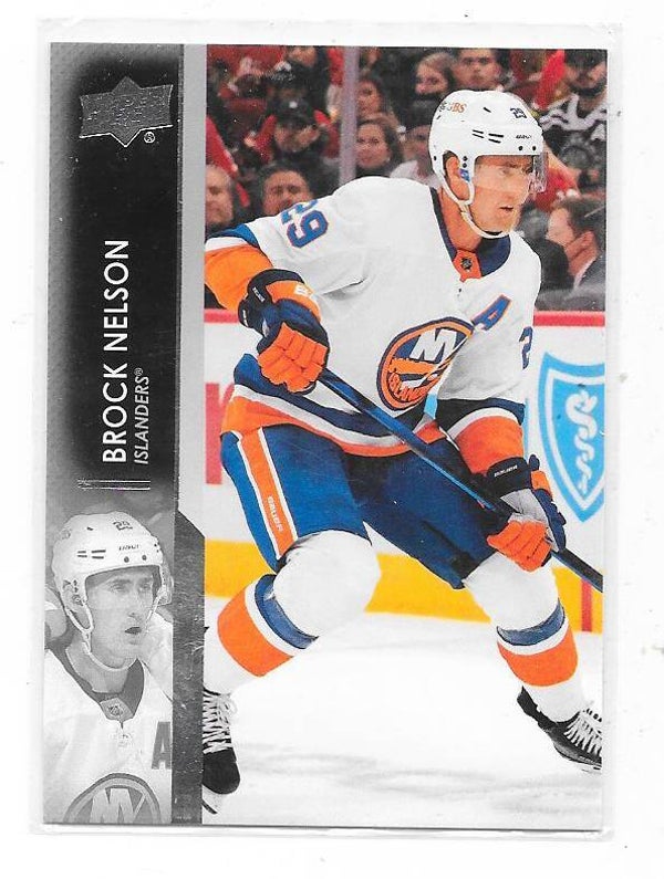 2021-22 Upper Deck NHL Ice Hockey Card #365 Brock Nelson , New York Islanders