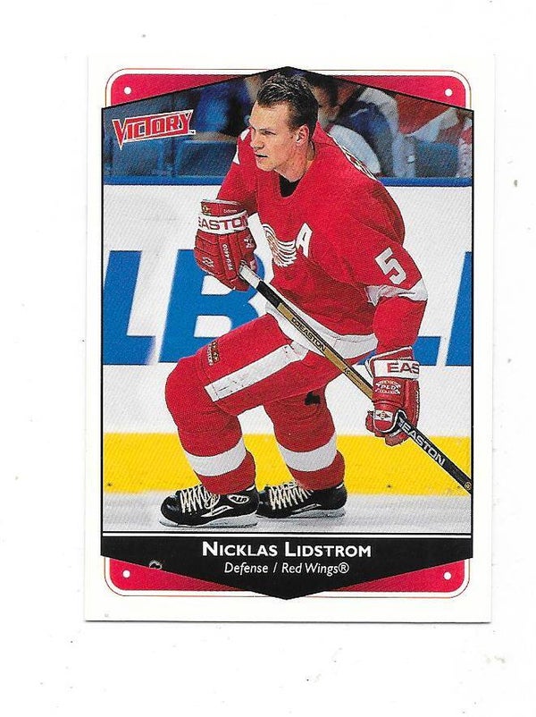 1999-00 Upper Deck Victory #103 Nicklas Lidström , Detroit Red Wings