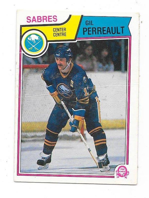 1983-84 OPC #67 Gil Perreault , Buffalo Sabres