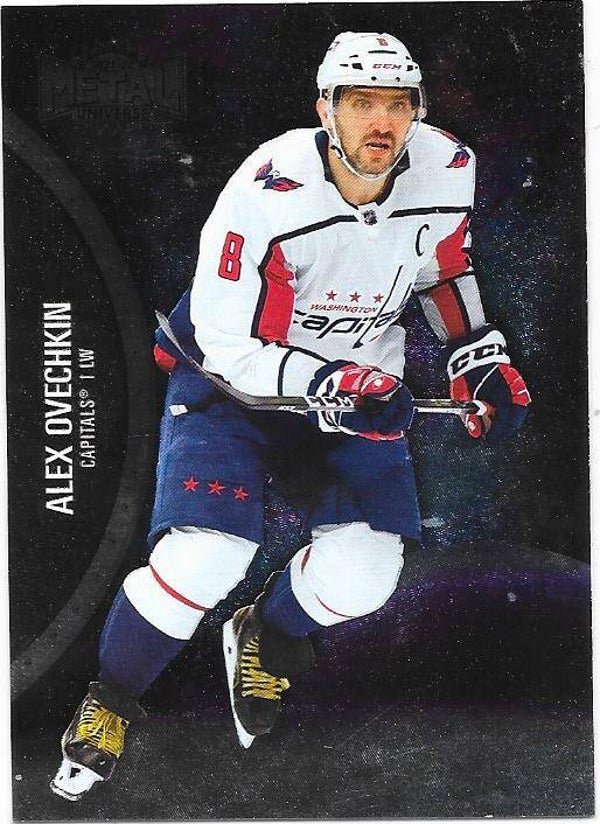 2021-22 SkyBox Metal Universe #50 Alexander Ovechkin , Washington Capitals