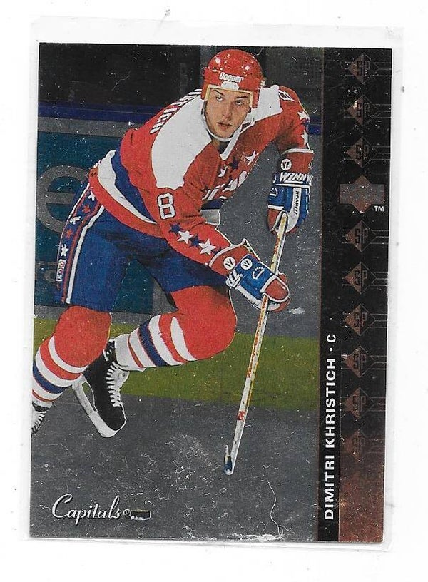 1994-95 Upper Deck SP Inserts NHL Ice Hockey Card #47 Dimitri Khristich , Washington Capitals
