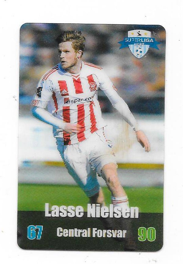 2012-13 Danish Superliga Kort Kulma Football Card  # Lasse Nielsen , AaB