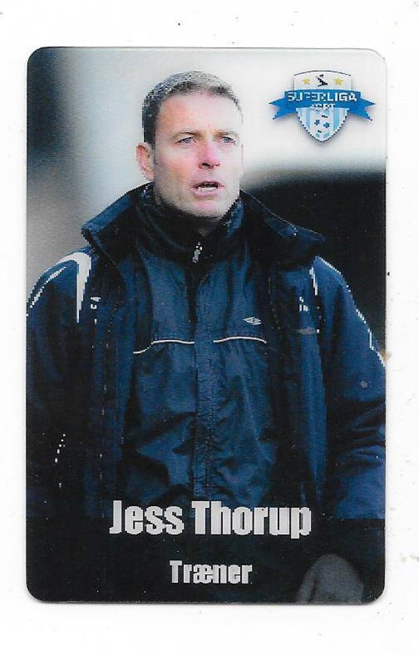 2012-13 Danish Superliga Kort Kulma Football Card  # Jess Thorup , Esbjerg fB